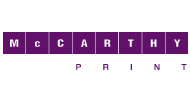 Logo for McCarthy Print