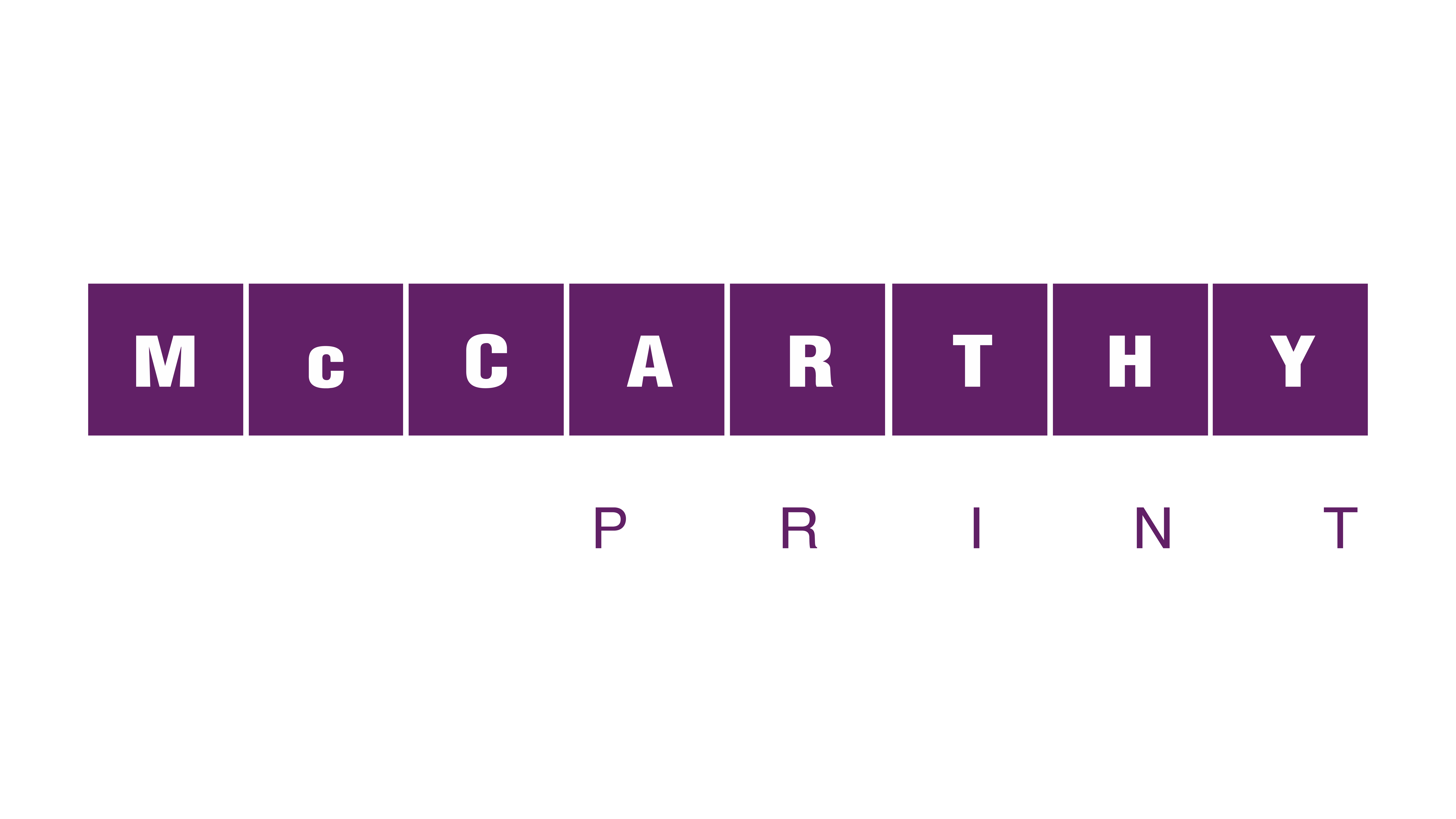 Logo for McCarthy Print